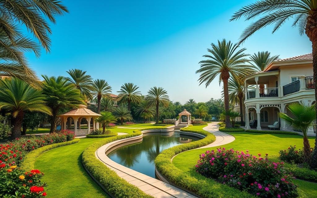 تنسيق الحدائق الضجيج بالكويت