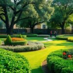 تنسيق الحدائق غرناطه بالكويت