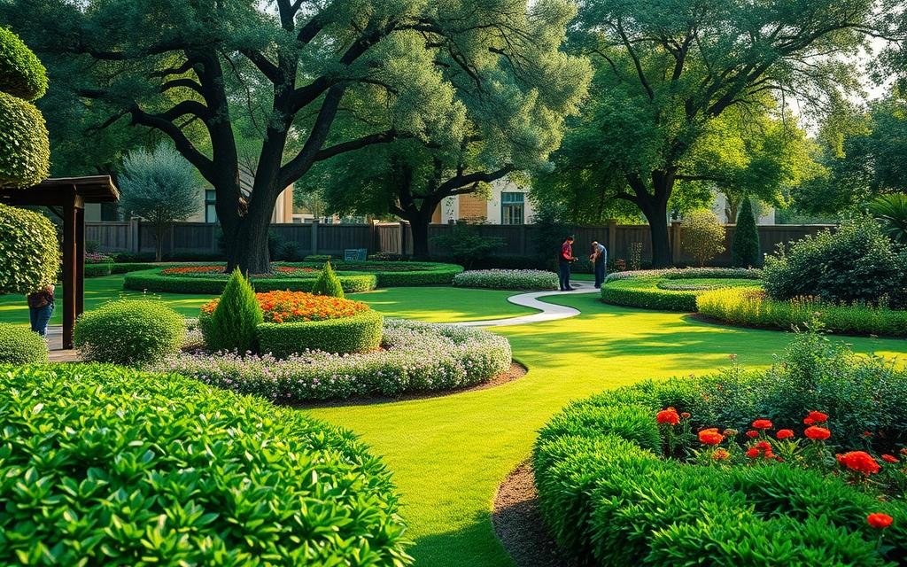 تنسيق الحدائق غرناطه بالكويت