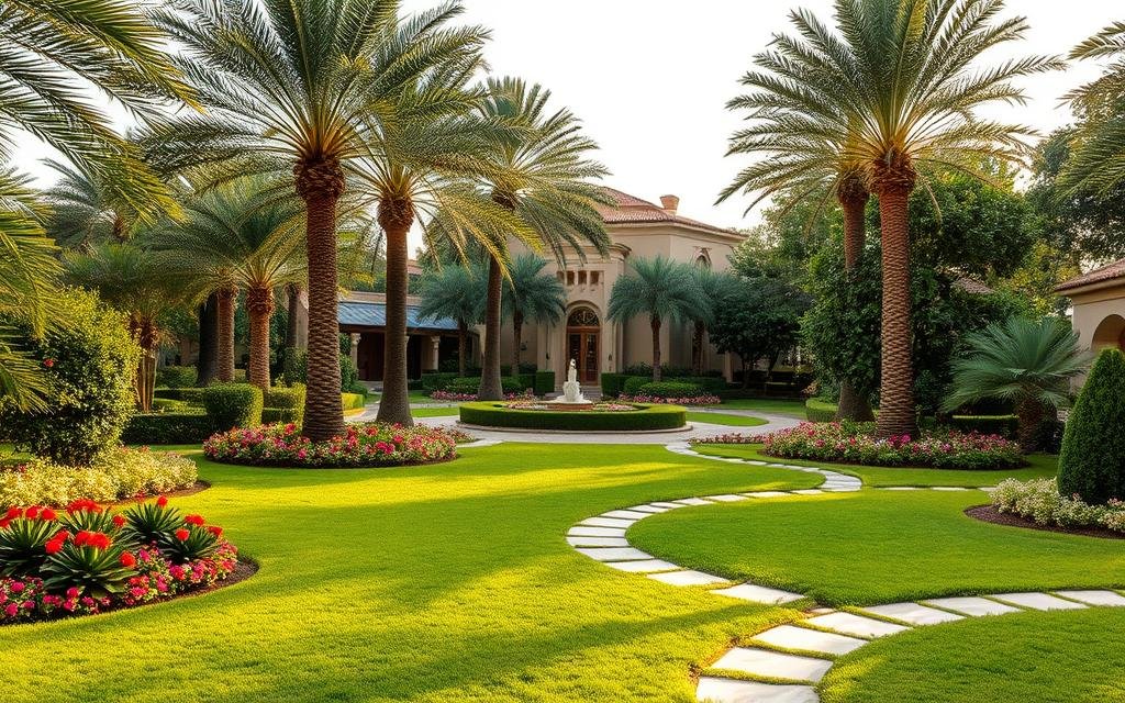 تنسيق حدائق الأندلس بالكويت