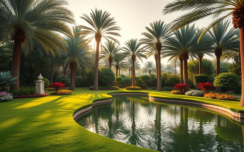 تنسيق حدائق السلام الكويت