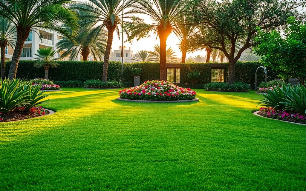 تنسيق حدائق الجابرية بالكويت