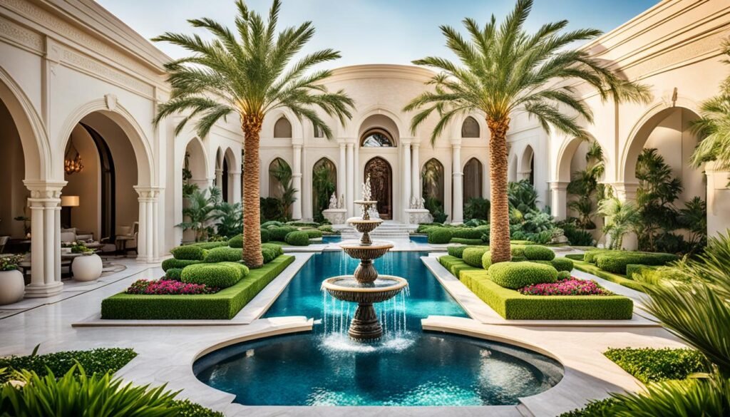 تنسيق الحدائق فلل بالكويت