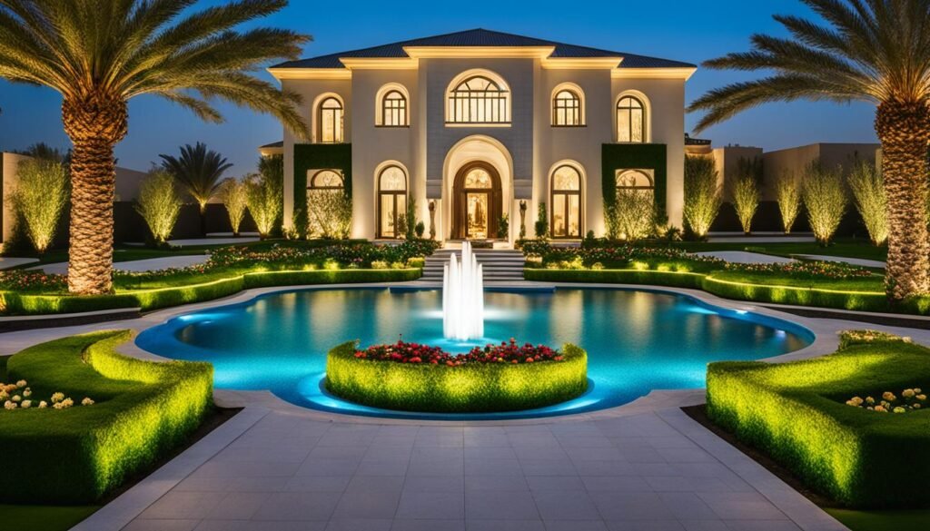 تنسيق الحدائق فلل بالكويت