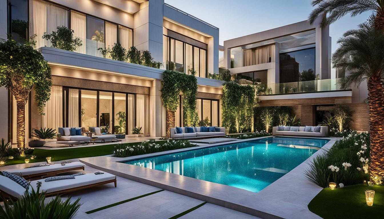 تنسيق الحدائق فلل بالكويت