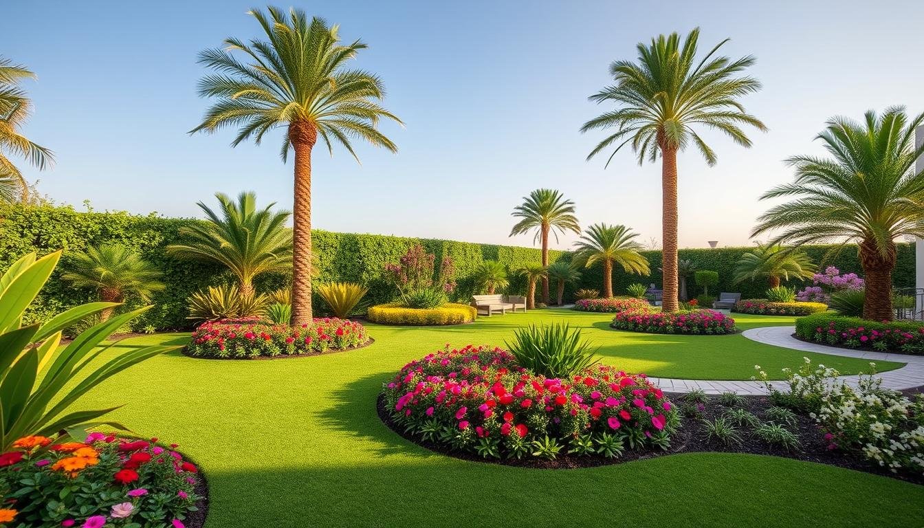 تنسيق حدائق منزليه