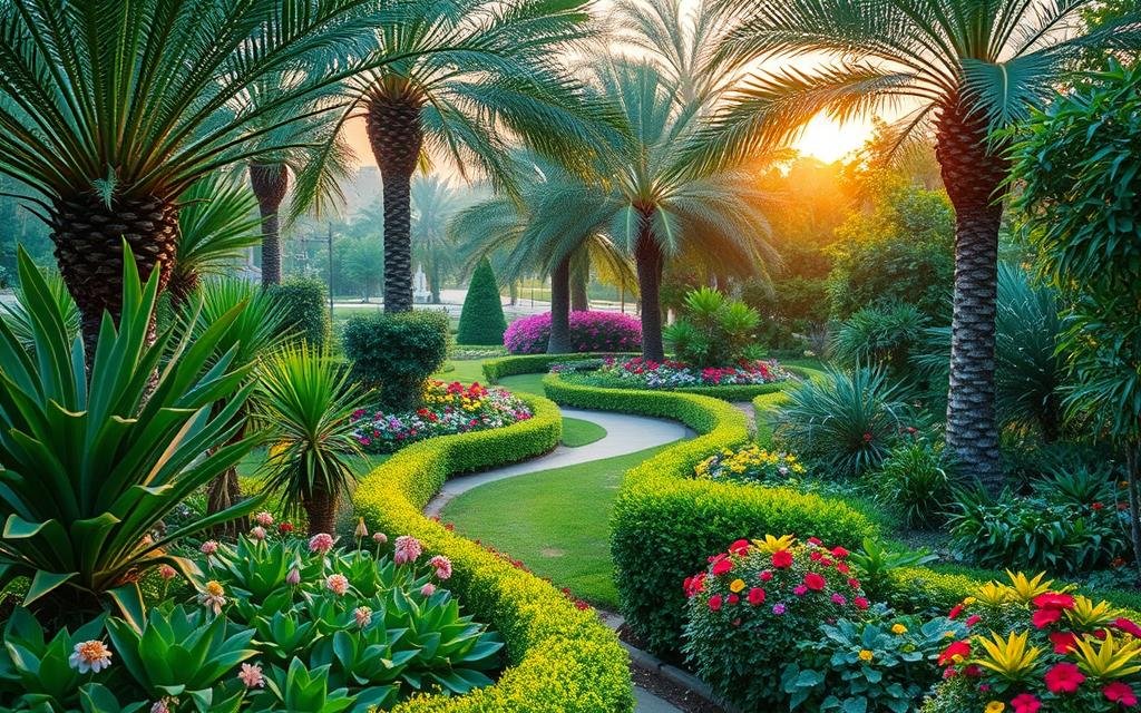 تنسيق حدائق رائده فى الكويت