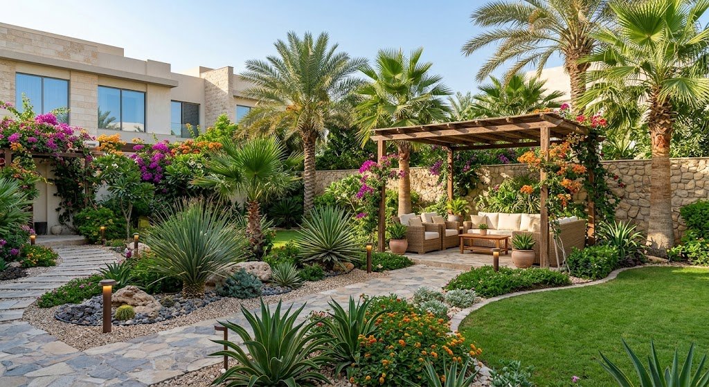 أفضل خدمات وشركات تنسيق حدائق الفروانية بالكويت للفلل والمنازل بأجمل التصاميم العصرية
