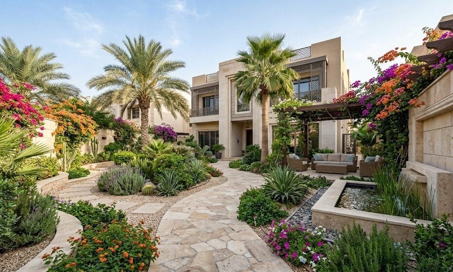 تنسيق حدائق بيان بالكويت - تصميم وتزيين وصيانة الحدائق المنزلية باحترافية