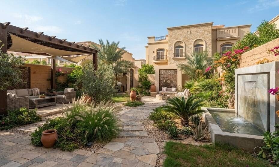تصميم حدائق بالكويت