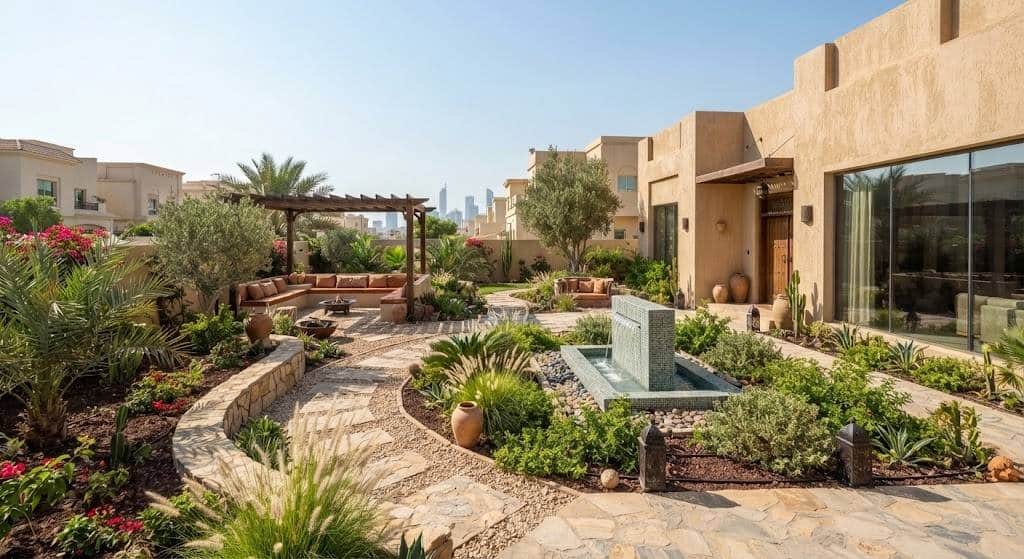 تصميم الحدائق في الكويت